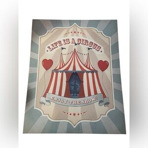 IKEA PJÄTTERYD Canvas Wall Art – Life Is a Circus 🎪